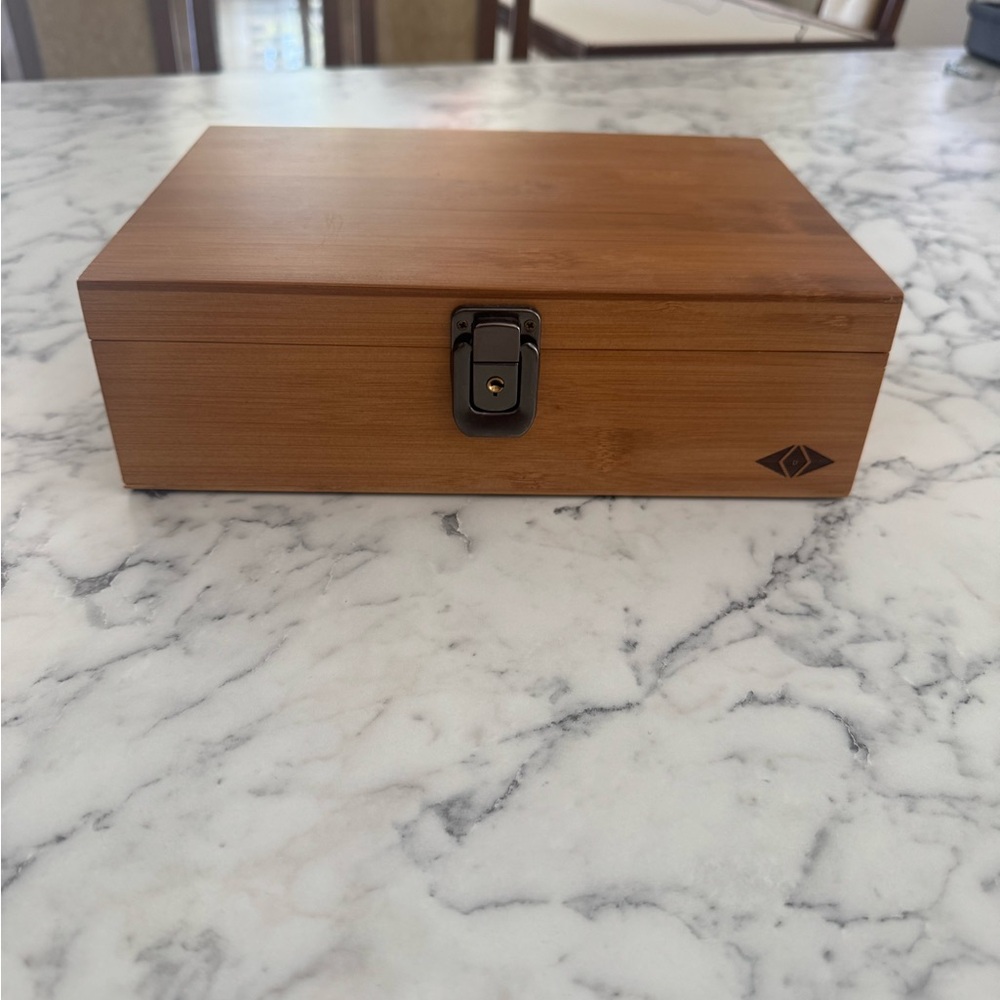 Stash Box w/ Lock, Rolling Tray, 2 Jars, Grinder, 2 Bags, and Odor Proof Bag